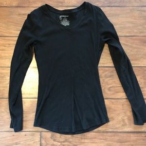 Black long sleeve shirt